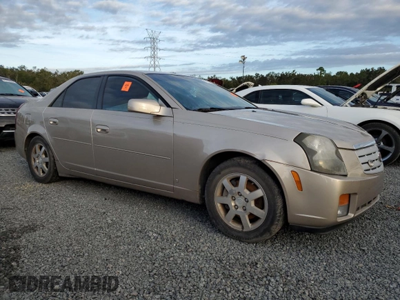 2006 Cadillac CTS with VIN 1G6DM57T560148515, listed as a Copart auction lot 77073384 with Not Provided miles and Salvage Title. Bid and sale history available at carsss.com. Image 4.