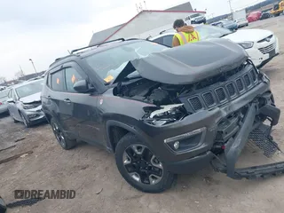 2017 Jeep Compass Trailhawk с VIN 3C4NJDDBXHT630533, выставлен на аукционе IAAI как лот 41668105 с пробегом 37 036 миль миль и . История ставок и продаж доступна на DreamBid. Изображение 1.