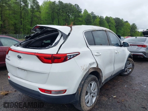 2017 Kia Sportage LX with VIN KNDPM3AC1H7212938, listed as a IAAI auction lot 42015705 with 85,649 mi miles and . Bid and sale history available at DreamBid. Image 4.