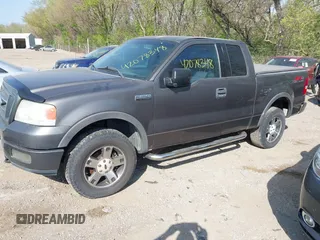 2004 Ford F-150 XLT with VIN 1FTPX14564KC75453, listed as a IAAI auction lot 42078348 with 225,669 mi miles. Bid and sale history available at carsss.com. Image 2.