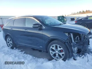 2017 Kia Sorento SX V6 with VIN 5XYPKDA54HG324097, listed as a Copart auction lot 88893205 with 110,296 mi miles and Salvage Title. Bid and sale history available at carsss.com. Image 4.
