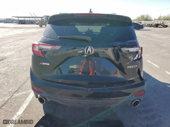 2021 Acura RDX w/A-Spec Package with VIN 5J8TC1H60ML011816, listed as a Copart auction lot 75062894 with 90,235 mi miles and Salvage Title. Bid and sale history available at carsss.com. Image 6.