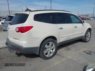 2011 Chevrolet Traverse LTZ with VIN 1GNKVLED4BJ397157, listed as a IAAI auction lot 41764957 with Not Provided miles and . Bid and sale history available at DreamBid. Image 4.