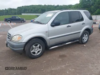 1999 Mercedes-Benz M 320/430/500 with VIN 4JGAB54E6XA105157, listed as a IAAI auction lot 42227146 with 112,668 mi miles and . Bid and sale history available at DreamBid. Image 2.