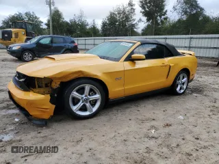 2011 Ford Mustang GT with VIN 1ZVBP8FF5B5165320, listed as a Copart auction lot 80783404 with 91,238 mi miles and Salvage Title. Bid and sale history available at DreamBid. Image 1.