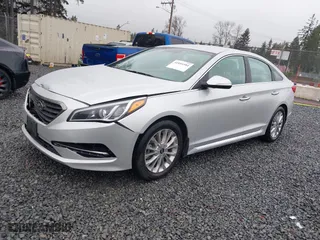 2015 Hyundai Sonata 2.4L Sport with VIN 5NPE34AF3FH167343, listed as a IAAI auction lot 41854584 with 82,853 mi miles. Bid and sale history available at carsss.com. Image 17.
