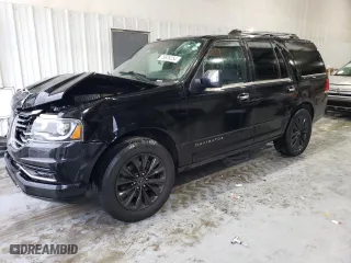 2016 Lincoln Navigator Select with VIN 5LMJJ2HT8GEL08793, listed as a Copart auction lot 79676254 with 0 mi miles and Salvage Title. Bid and sale history available at carsss.com. Image 1.