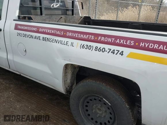 2015 Chevrolet Silverado 1500 Work Truck with VIN 1GCNKPEC6FZ311786, listed as a IAAI auction lot 41697288 with 349,598 mi miles. Bid and sale history available at carsss.com. Image 6.