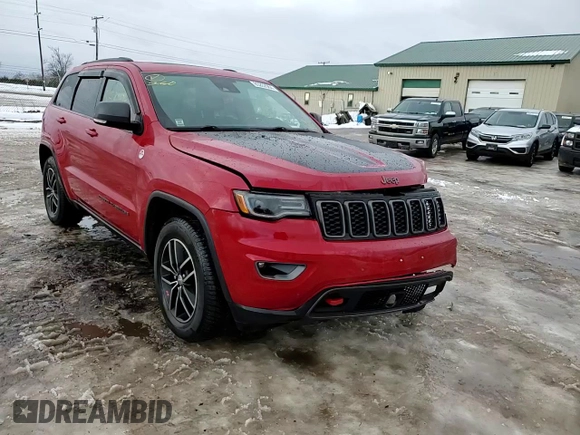 2017 Jeep Grand Cherokee Trailhawk with VIN 1C4RJFLT5HC810005, listed as a Copart auction lot 85262984 with 80,506 mi miles and Clean title. Bid and sale history available at DreamBid. Image 11.