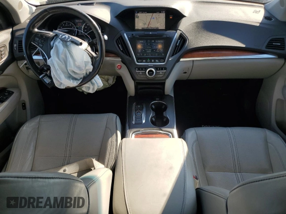 2017 Acura MDX w/Advance Pkg with VIN 5FRYD4H85HB034875, listed as a Copart auction lot 47434035 with 173,792 mi miles and Salvage Title. Bid and sale history available at carsss.com. Image 8.