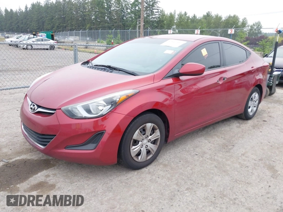 2016 Hyundai Elantra SE with VIN 5NPDH4AE3GH789527, listed as a IAAI auction lot 42441097 with 197,608 mi miles and . Bid and sale history available at DreamBid. Image 17.