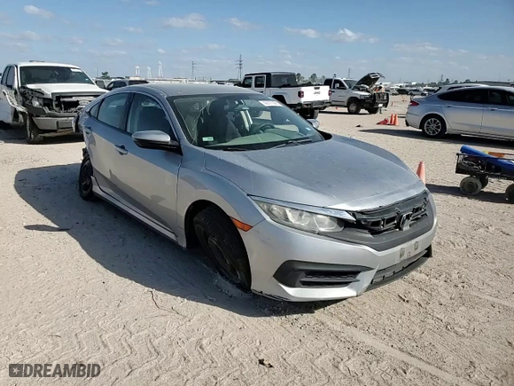 2017 Honda Civic Sedan LX with VIN 19XFC2F52HE051065, listed as a Copart auction lot 49777695 with 172,281 mi miles and Salvage Title. Bid and sale history available at carsss.com. Image 11.