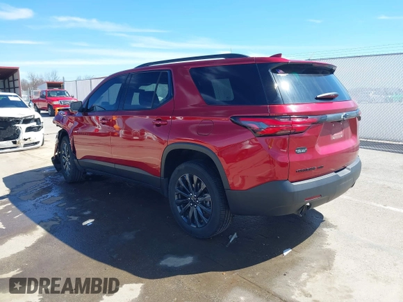 2023 Chevrolet Traverse RS with VIN 1GNEVJKW8PJ234669, listed as a IAAI auction lot 41868166 with 93,737 mi miles and . Bid and sale history available at DreamBid. Image 3.