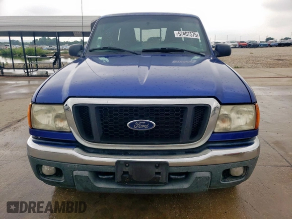 2004 Ford Ranger XL Fleet with VIN 1FTZR45E14PA00112, listed as a Copart auction lot 57407575 with 199,718 mi miles and Salvage title. Bid and sale history available at DreamBid. Image 5.