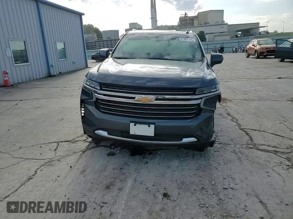 2021 Chevrolet Tahoe LT with VIN 1GNSKNKD2MR243205, listed as a Copart auction lot 61461115 with 109,782 mi miles and Salvage title. Bid and sale history available at DreamBid. Image 14.