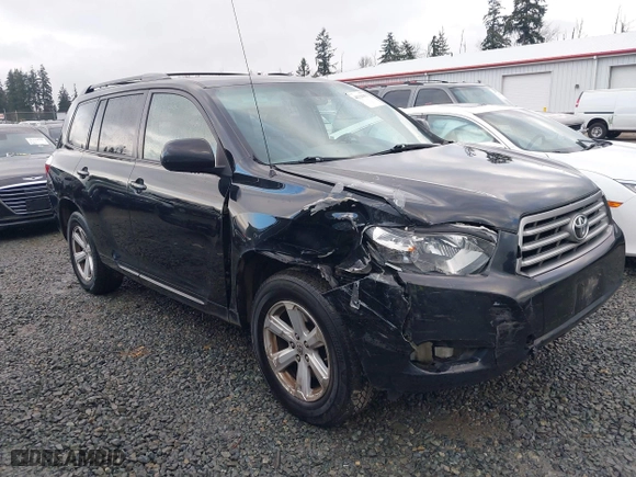 2010 Toyota Highlander with VIN 5TDBK3EH5AS005681, listed as a IAAI auction lot 41354951 with 151,298 mi miles. Bid and sale history available at carsss.com. Image 1.