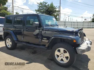2008 Jeep Wrangler Unlimited Sahara with VIN 1J4GA59178L501668, listed as a Copart auction lot 63586375 with 213,562 mi miles and Clean title. Bid and sale history available at DreamBid. Image 4.