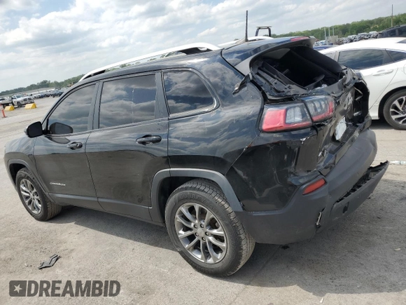 2019 Jeep Cherokee Latitude Plus z VIN 1C4PJMLB9KD393699, wystawiony jako Copart lot #56906055 z przebiegiem 52 674 mil mil oraz Szkoda całkowita • Salvage title. Historia ofert i sprzedaży dostępna na DreamBid. Obrazek 2.