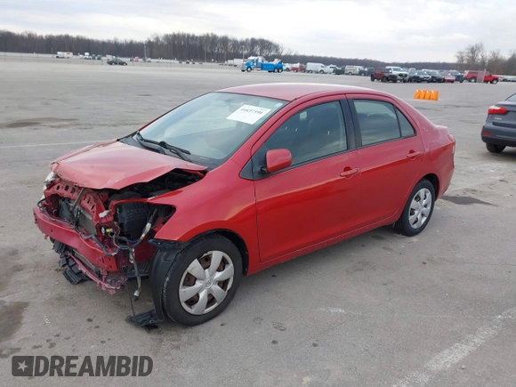 2008 Toyota Yaris with VIN JTDBT903181225158, listed as a IAAI auction lot 41697591 with 121,065 mi miles. Bid and sale history available at carsss.com. Image 2.