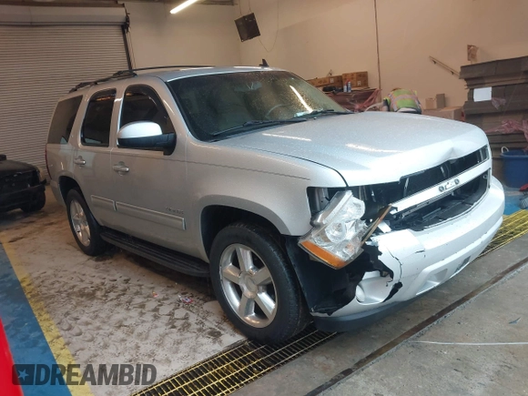 2010 Chevrolet Tahoe LT with VIN 1GNMCBE35AR114622, listed as a IAAI auction lot 41974795 with 248,109 mi miles and . Bid and sale history available at DreamBid. Image 1.