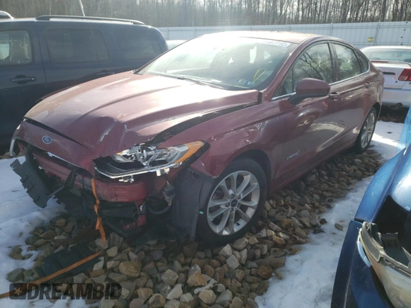 2019 Ford Fusion Hybrid SE with VIN 3FA6P0LU0KR220591, listed as a Copart auction lot 73487712 with 102,599 mi miles. Bid and sale history available at carsss.com. Image 1.