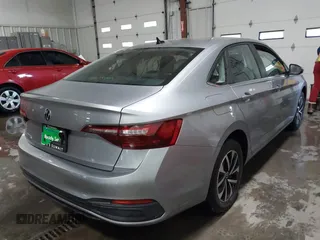2024 Volkswagen Jetta S with VIN 3VW5M7BU4RM010489, listed as a IAAI auction lot 37960339 with 5,107 mi miles and . Bid and sale history available at DreamBid. Image 4.