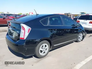 2014 Toyota Prius Four with VIN JTDKN3DUXE1736731, listed as a IAAI auction lot 42106536 with 73,621 mi miles. Bid and sale history available at carsss.com. Image 4.
