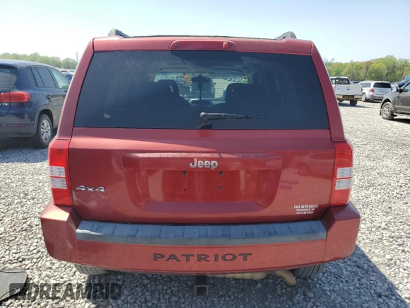2008 Jeep Patriot Sport z VIN 1J8FF28W08D703852, wystawiony jako Copart lot #52450325 z przebiegiem 218 451 mil mil oraz Szkoda całkowita • Salvage title. Historia ofert i sprzedaży dostępna na DreamBid. Obrazek 6.