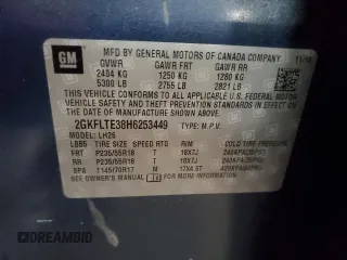 2017 GMC Terrain SLE with VIN 2GKFLTE38H6253449, listed as a Copart auction lot 44912615 with 164,449 mi miles and Clean Title. Bid and sale history available at carsss.com. Image 13.