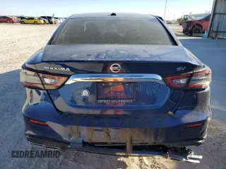 2020 Nissan Maxima SV with VIN 1N4AA6CV8LC362582, listed as a Copart auction lot 41818025 with 77,243 mi miles and Salvage Title. Bid and sale history available at carsss.com. Image 6.
