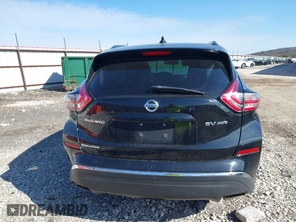 2018 Nissan Murano S with VIN 5N1AZ2MH7JN126104, listed as a IAAI auction lot 41318056 with 136,505 mi miles and . Bid and sale history available at DreamBid. Image 16.