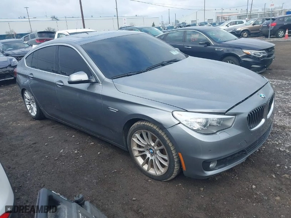 2015 BMW 5 Series Gran Turismo 535i with VIN WBA5M2C50FGH99162, listed as a IAAI auction lot 41875380 with NaN miles. Bid and sale history available at carsss.com. Image 1.