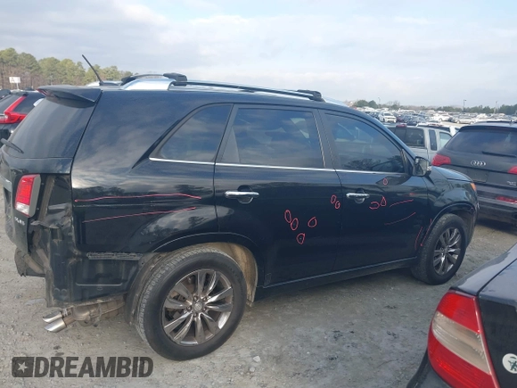2012 Kia Sorento SX with VIN 5XYKW4A29CG261026, listed as a IAAI auction lot 41508403 with 202,356 mi miles. Bid and sale history available at carsss.com. Image 13.