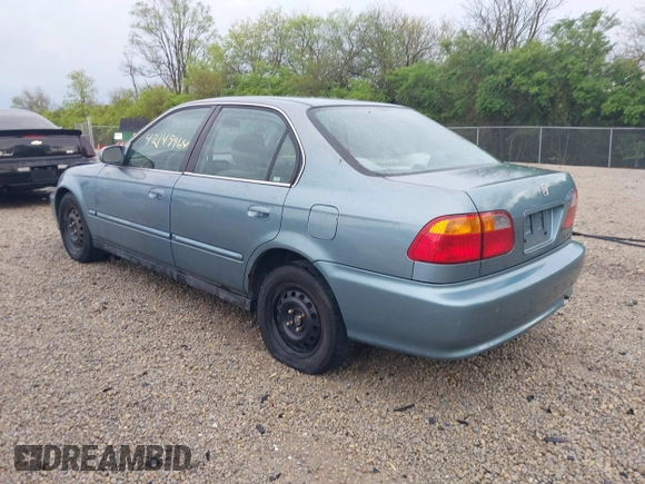 2000 Honda Civic EX z VIN 1HGEJ8644YL006150, wystawiony jako IAAI lot #42149964 z przebiegiem 195 489 mil mil oraz . Historia ofert i sprzedaży dostępna na DreamBid. Obrazek 3.