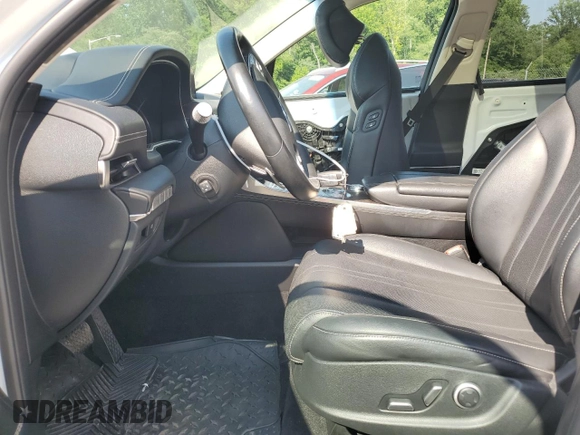 2021 Genesis GV80 with VIN KMUHBDSB9MU036008, listed as a Copart auction lot 59990915 with 62,294 mi miles and Salvage title. Bid and sale history available at DreamBid. Image 7.