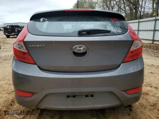 2014 Hyundai Accent SE with VIN KMHCU5AE0EU189351, listed as a Copart auction lot 50326985 with 74,476 mi miles and Salvage Title. Bid and sale history available at carsss.com. Image 6.