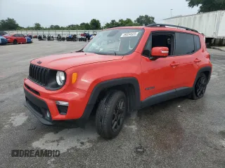 2020 Jeep Renegade Altitude z VIN ZACNJAB1XLPL49533, wystawiony jako Copart lot #59554525 z przebiegiem Nie podano mil oraz Nie do naprawy • Non repairable. Historia ofert i sprzedaży dostępna na DreamBid. Obrazek 1.