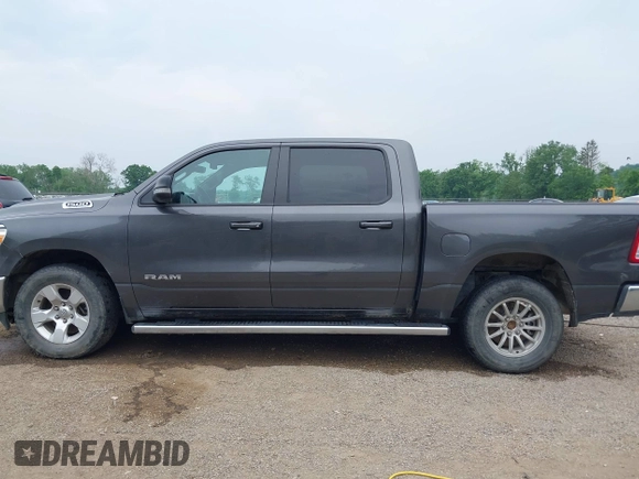 2021 Ram 1500 Big Horn with VIN 1C6SRFFT6MN646291, listed as a IAAI auction lot 42429243 with 74,364 mi miles and . Bid and sale history available at DreamBid. Image 15.