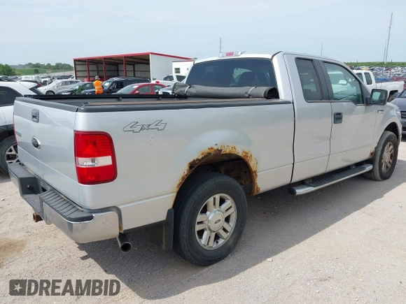 2008 Ford F-150 XLT with VIN 1FTPX14V98FB55967, listed as a IAAI auction lot 42520244 with 176,667 mi miles and . Bid and sale history available at DreamBid. Image 4.