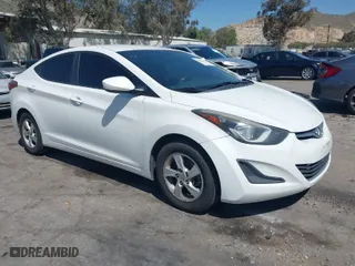 2014 Hyundai Elantra SE with VIN 5NPDH4AE5EH516442, listed as a IAAI auction lot 42002653 with 233,962 mi miles. Bid and sale history available at carsss.com. Image 1.