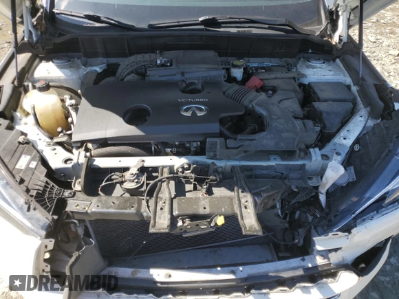 2021 Infiniti QX50 Luxe with VIN 3PCAJ5BB9MF121288, listed as a Copart auction lot 50783525 with 86,348 mi miles and Salvage Title. Bid and sale history available at DreamBid. Image 13.