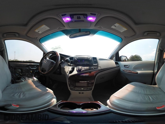 2011 Toyota Sienna XLE с VIN 5TDDK3DC7BS002538, выставлен на аукционе IAAI как лот 42385087 с пробегом 235 415 миль миль и . История ставок и продаж доступна на DreamBid. Изображение 19.