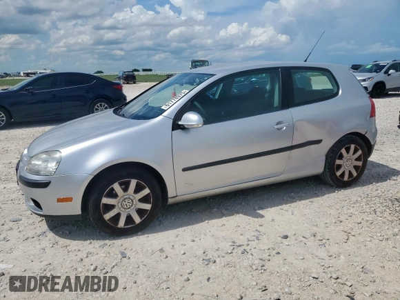 2008 Volkswagen Rabbit S with VIN WVWAA71K08W172239, listed as a Copart auction lot 61778975 with 108,894 mi miles and Clean title. Bid and sale history available at DreamBid. Image 1.