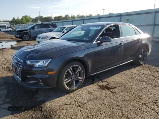 2018 Audi A4 Premium Plus with VIN WAUENAF44JA207488, listed as a Copart auction lot 63612915 with 46,480 mi miles and Salvage title. Bid and sale history available at DreamBid. Image 1.