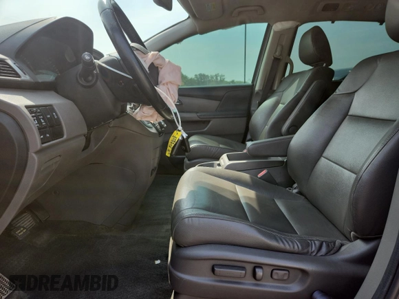 2015 Honda Odyssey Touring Elite with VIN 5FNRL5H98FB125532, listed as a Copart auction lot 60656485 with 184,421 mi miles and Non repairable. Bid and sale history available at DreamBid. Image 7.
