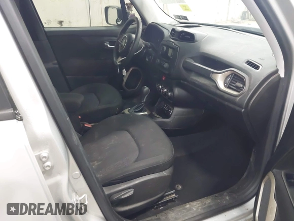 2017 Jeep Renegade Sport with VIN ZACCJAAB0HPG15296, listed as a IAAI auction lot 42134138 with 98,655 mi miles and . Bid and sale history available at DreamBid. Image 5.