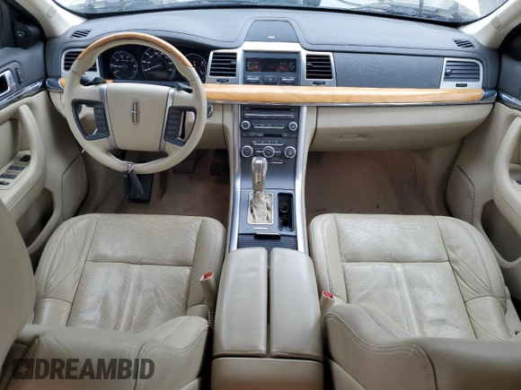 2010 Lincoln MKS with VIN 1LNHL9DR0AG601503, listed as a Copart auction lot 44265785 with 170,426 mi miles and Salvage Title. Bid and sale history available at DreamBid. Image 8.