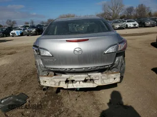 2011 Mazda 3 i Touring with VIN JM1BL1VF3B1452606, listed as a Copart auction lot 46803575 with 159,206 mi miles and Salvage Title. Bid and sale history available at carsss.com. Image 6.