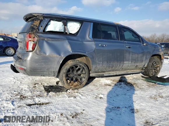 2021 Chevrolet Suburban LT z VIN 1GNSCCKD4MR260637, wystawiony jako Copart lot #41653615 z przebiegiem 94 807 mil mil oraz Szkoda całkowita • Salvage title. Historia ofert i sprzedaży dostępna na DreamBid. Obrazek 3.