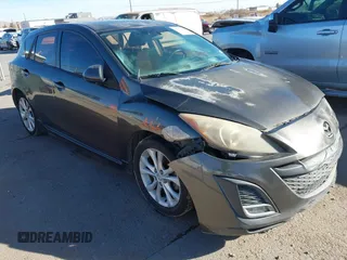 2010 Mazda 3 S Sport with VIN JM1BL1H55A1245491, listed as a IAAI auction lot 41383479 with 194,068 mi miles and . Bid and sale history available at DreamBid. Image 1.